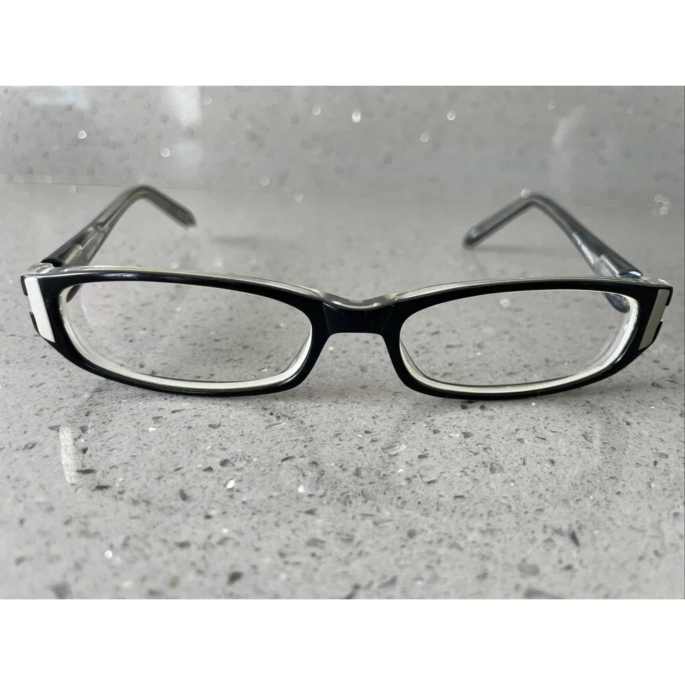 DOLABANY Eyewear Tokyo 51-16-135 Black/Crystal Full Rim Eyeglasses Frames ONLY